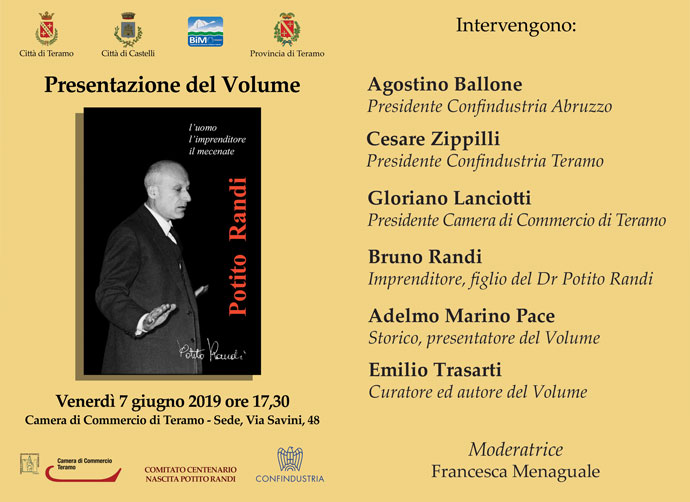 presentazione del volume di Potito Randi